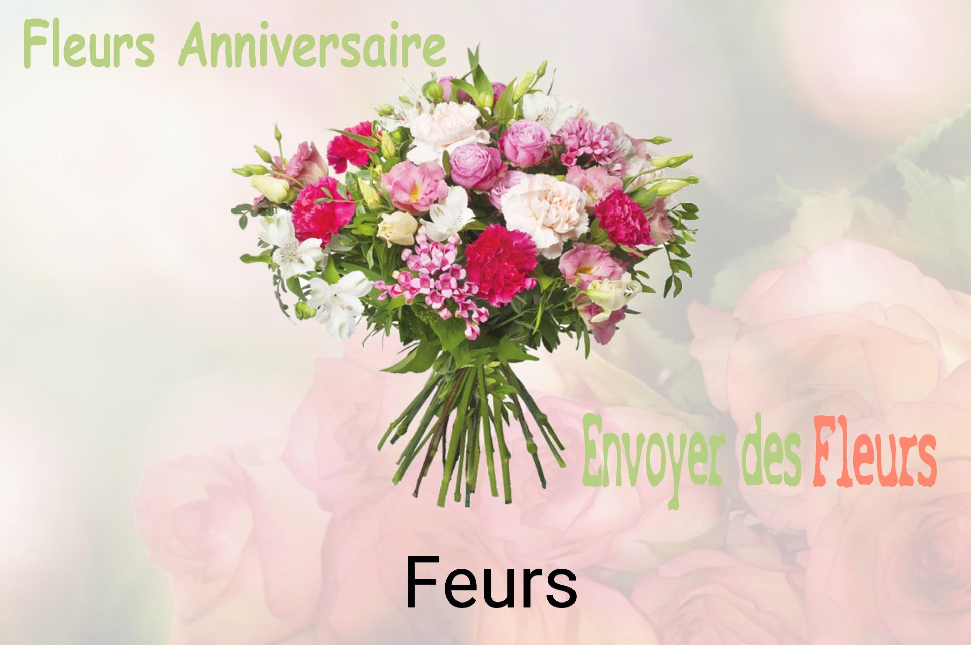 Bouquet de fleurs d’anniversaire livré à Feurs