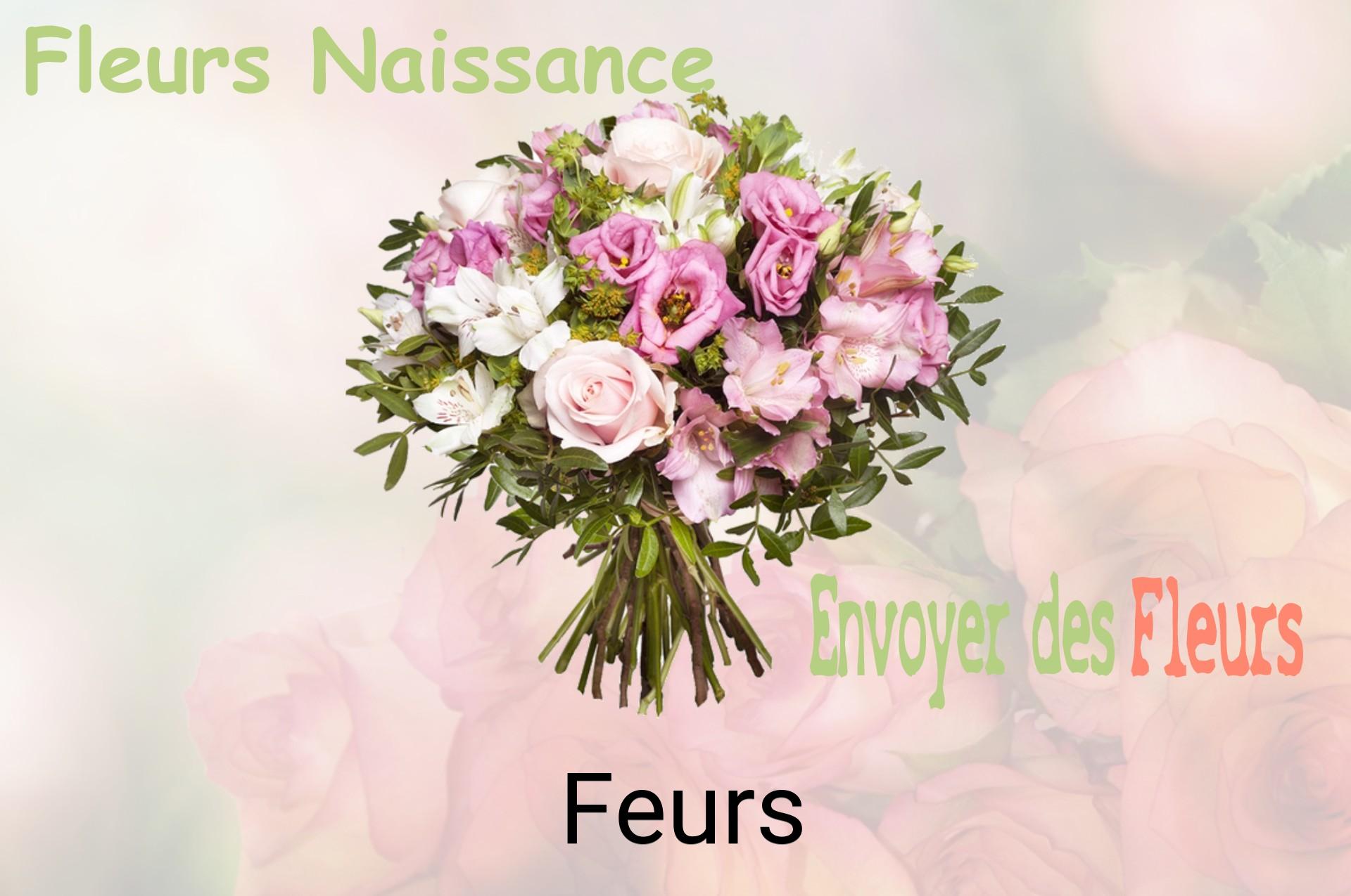 Bouquet de fleurs de naissance livré à Feurs